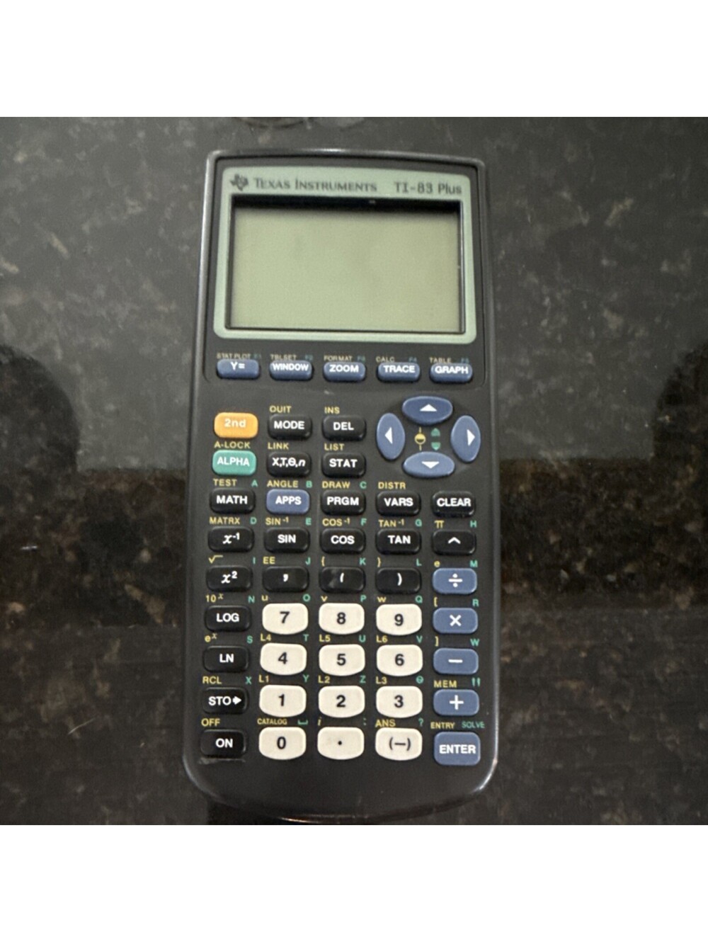 Texas Instruments TI-83 Plus Graphing Calculator LCD Display Calculus Battery